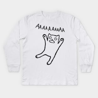 Adequate Expression of Feelings Kids Long Sleeve T-Shirt